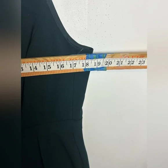 NWT Donna Morgan Elegant Dark teal Green Jumpsuit Preofessional Career Size 14 - Picture 5 of 14